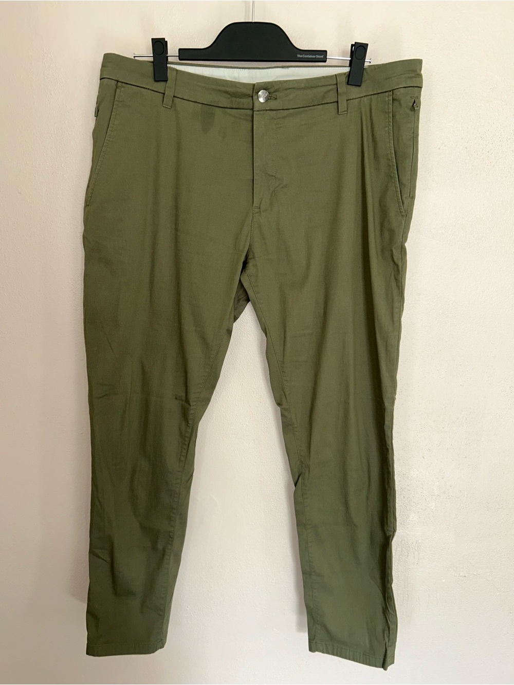 Birddogs Olive Green Slim Chinos